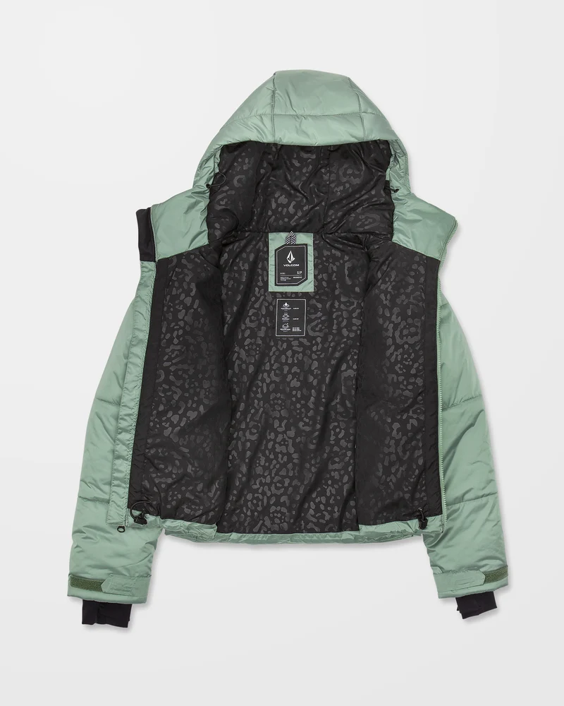 Avalon Puff Jacke - Light Green