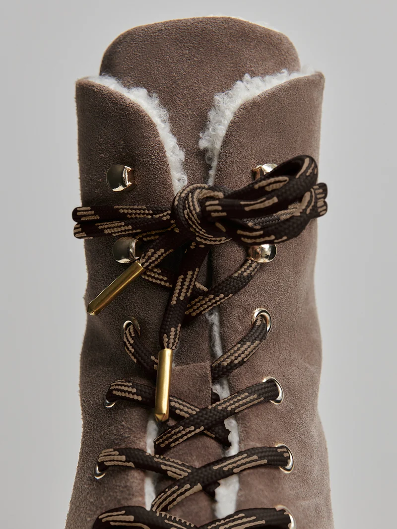 Charente Fleece Lined Lace Up Boots