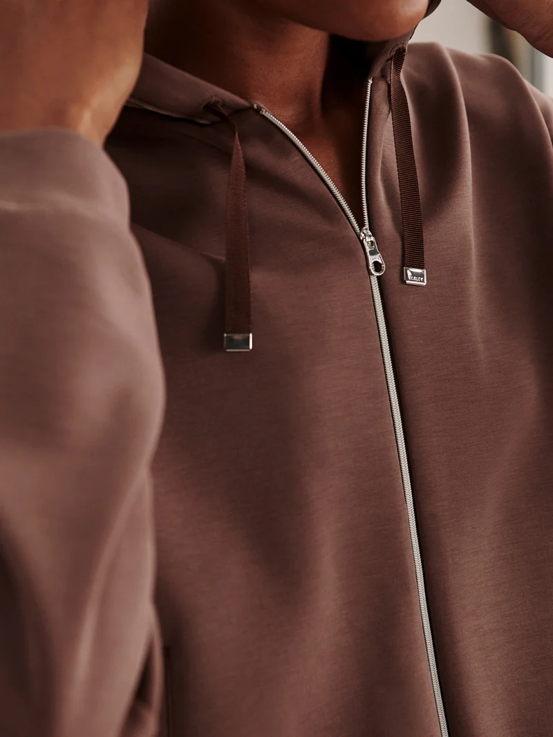 Jorgie Zip Through Hoodie