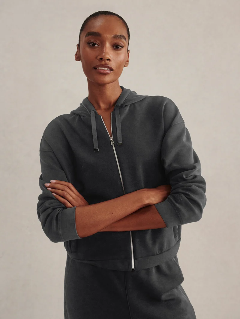 Jorgie Zip Through Hoodie