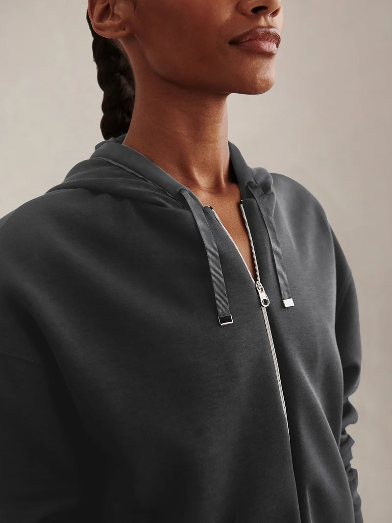 Jorgie Zip Through Hoodie
