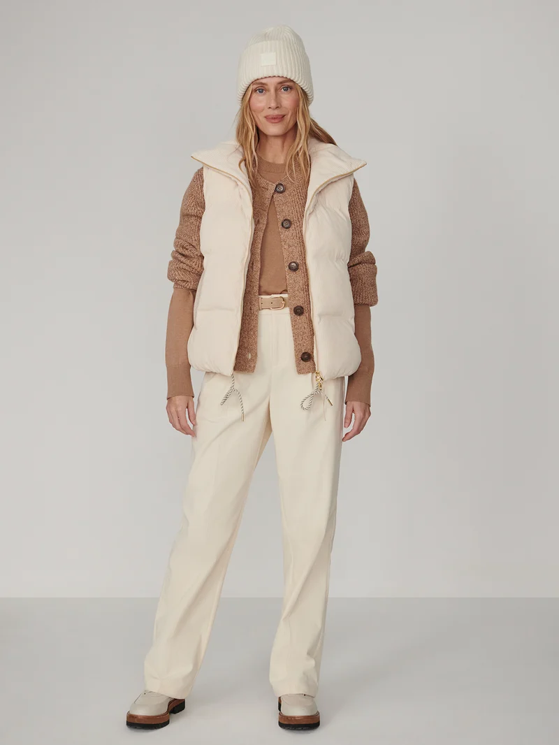 Lilah Cord Puffer Gilet