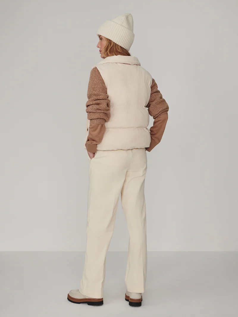 Lilah Cord Puffer Gilet