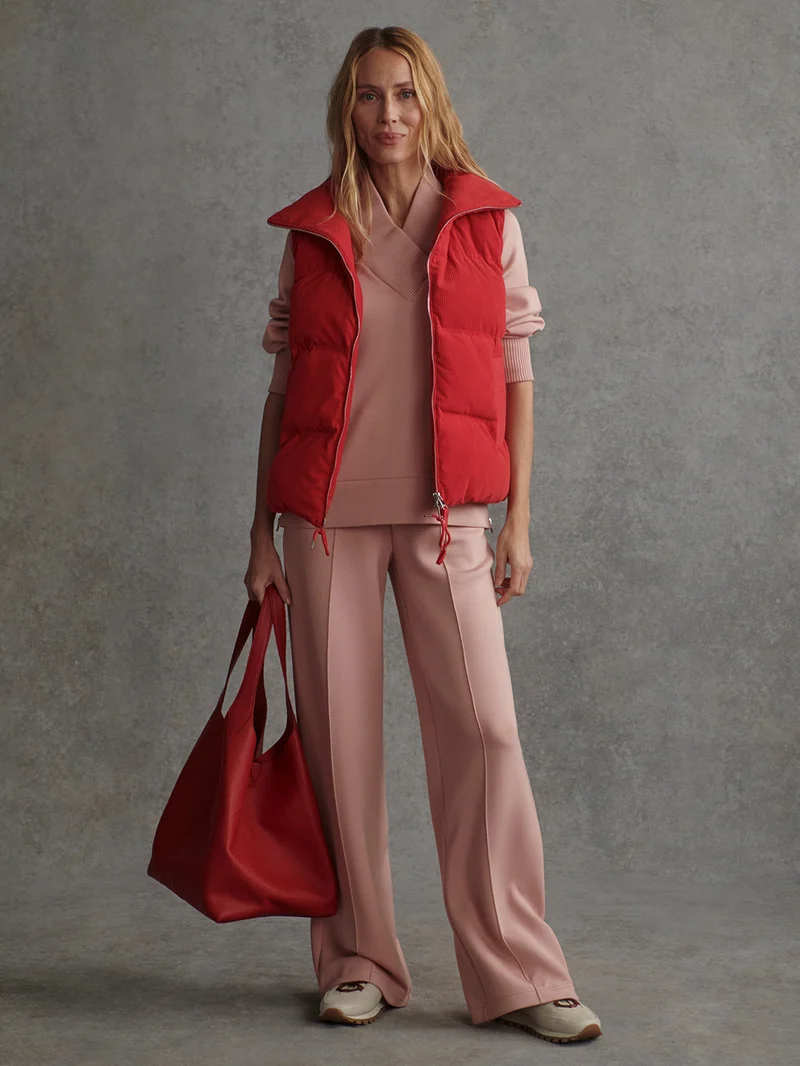 Lilah Cord Puffer Gilet