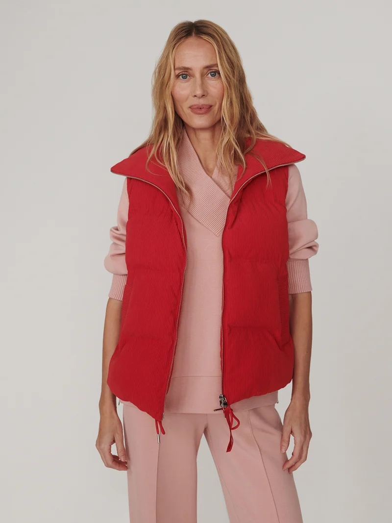 Lilah Cord Puffer Gilet