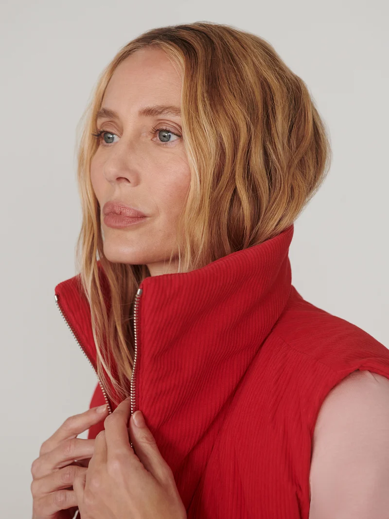 Lilah Cord Puffer Gilet