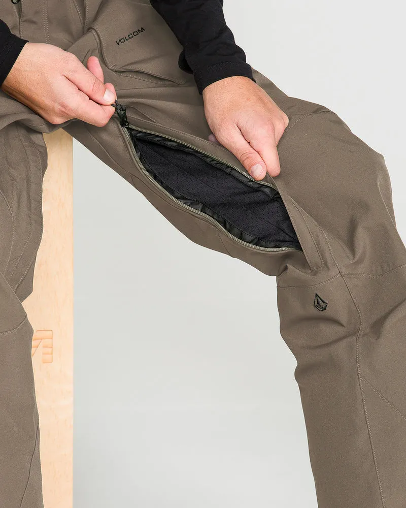 Roan 15K Snow-Latzhose - Teak