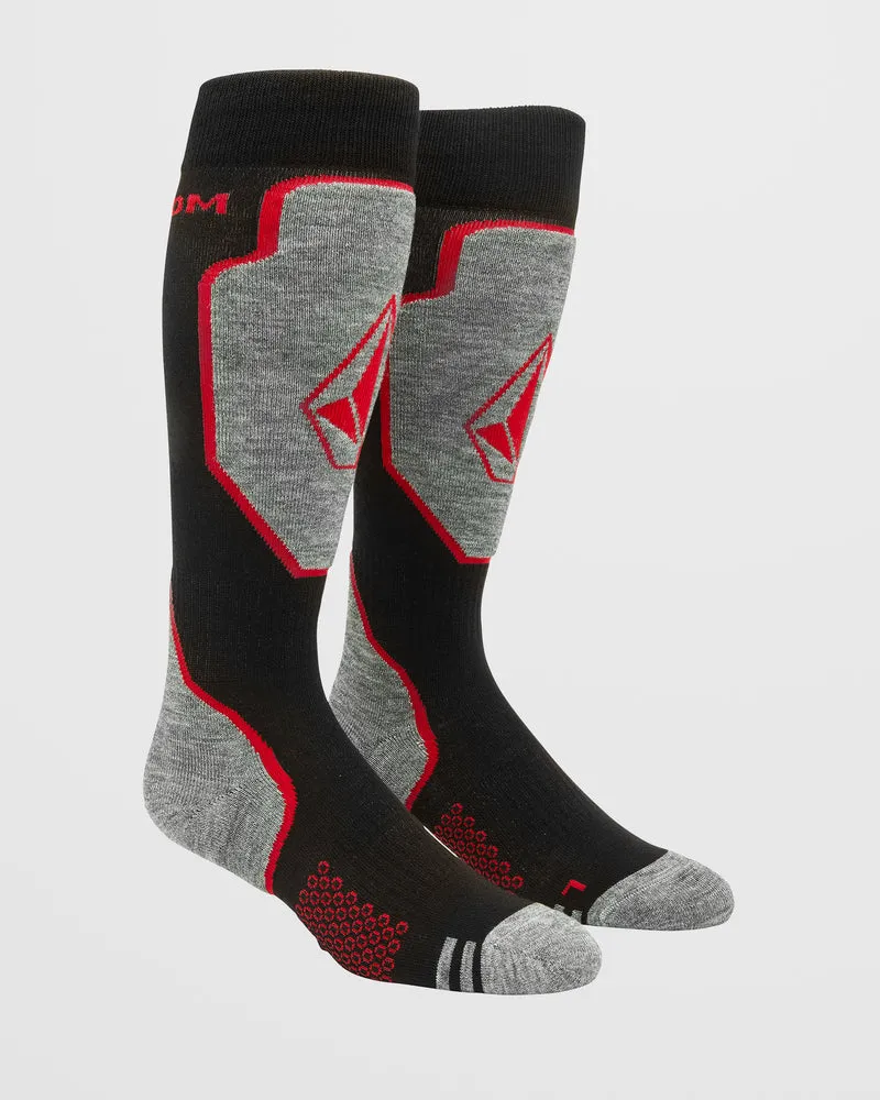 Shield Wool Blend Otc Socken - Orange Shock