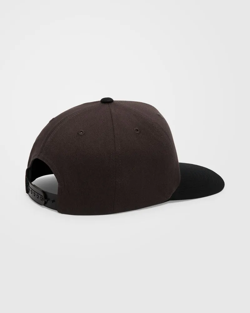 Quarter Twill Kappe - Rinsed Black - (KINDER)
