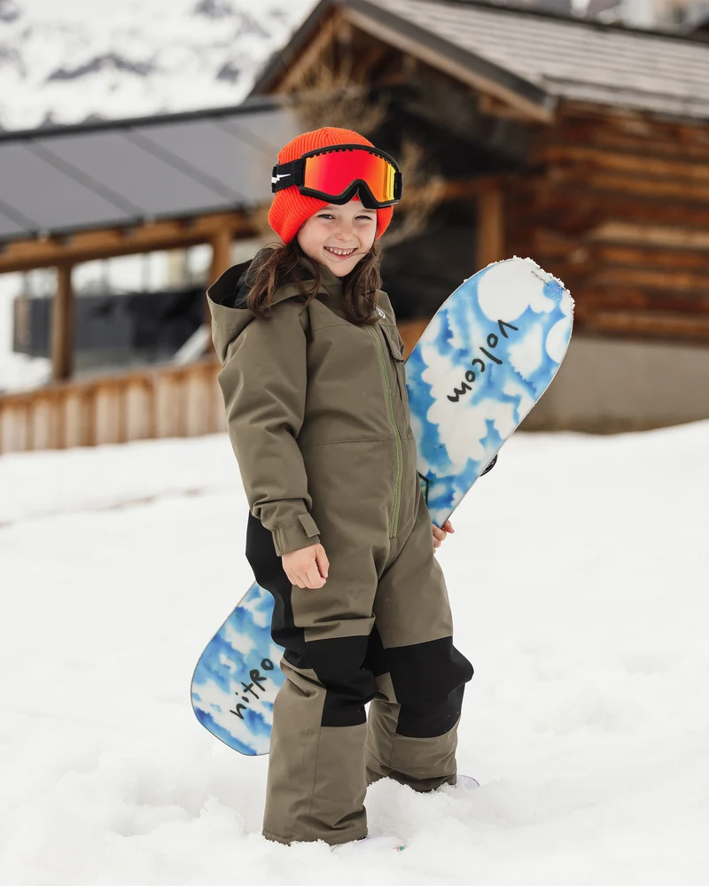 Barkley Insulated 10K Latzhose - Teak - (KINDER)