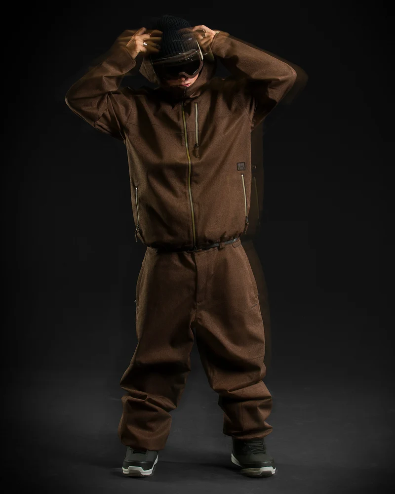 Snow Billow 10K Hose - Brown Denim