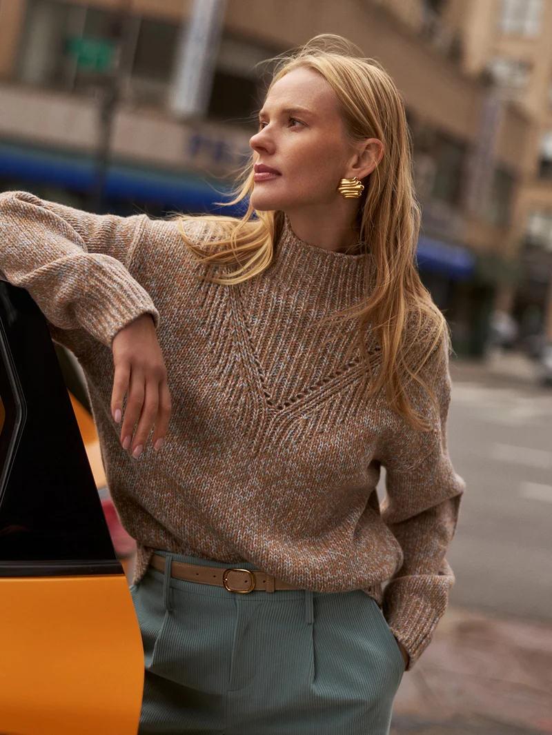 Rosalind High Neck Sweater