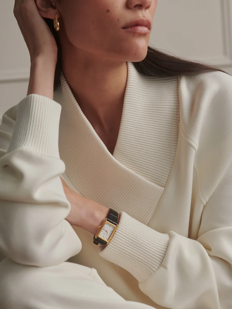Macie Zip Hem Sweater