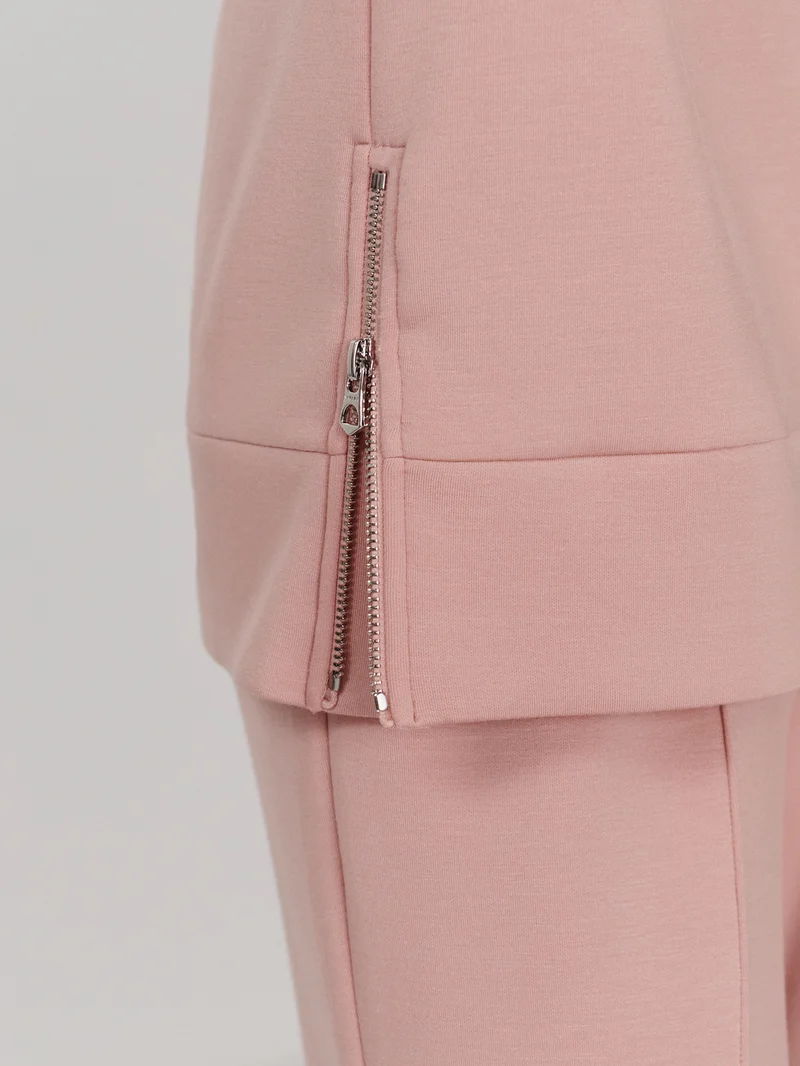 Macie Zip Hem Sweater