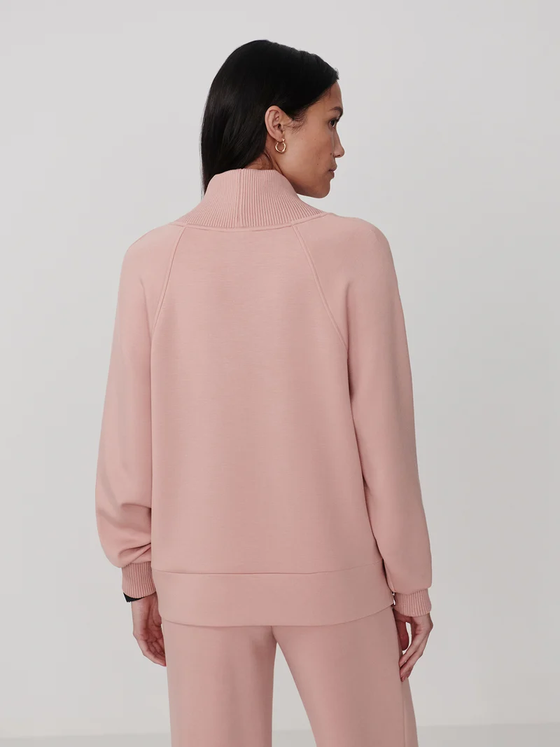 Macie Zip Hem Sweater
