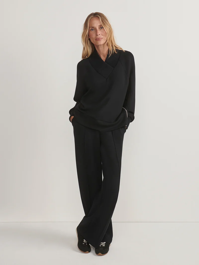 Macie Zip Hem Sweater