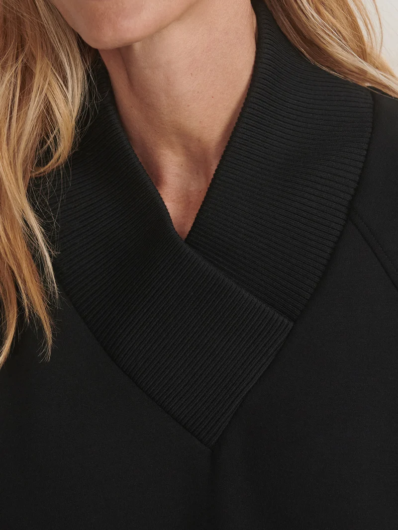 Macie Zip Hem Sweater