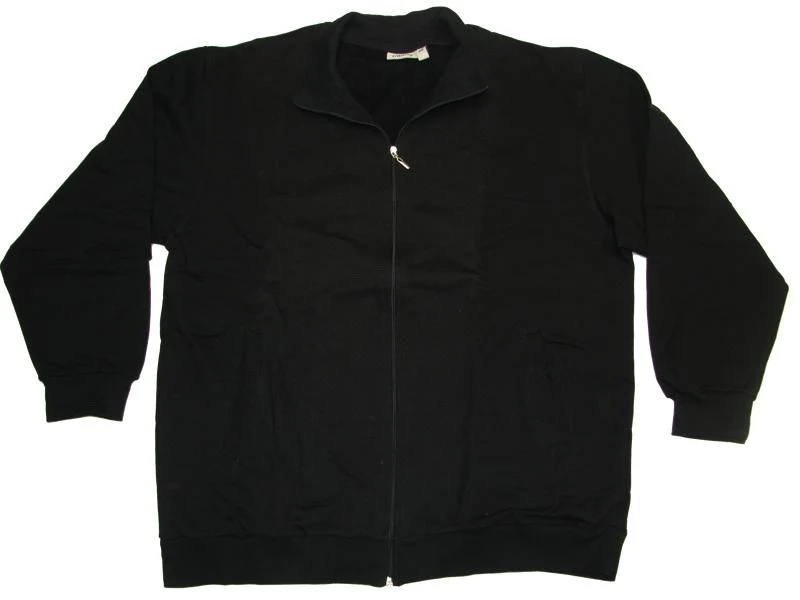 BigTiger Sweat-Jacke mit Bund in Übergröße – Komfort & Stil