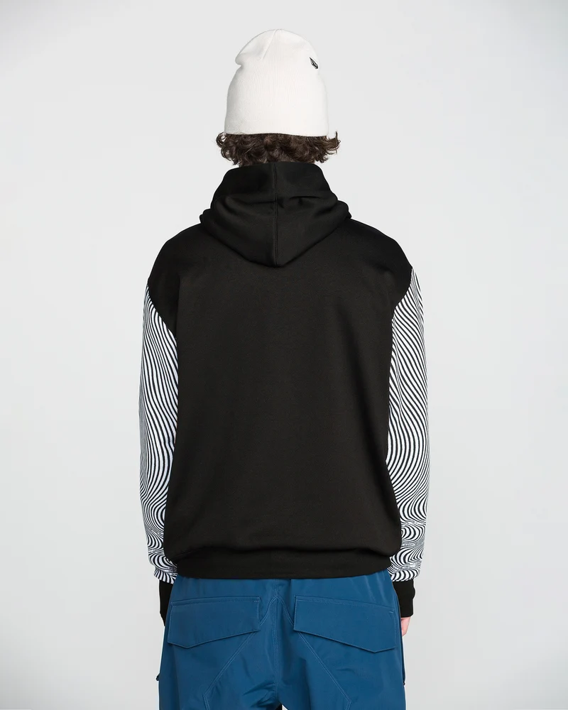 Hydro Riding Kapuzenpullover - Black/White