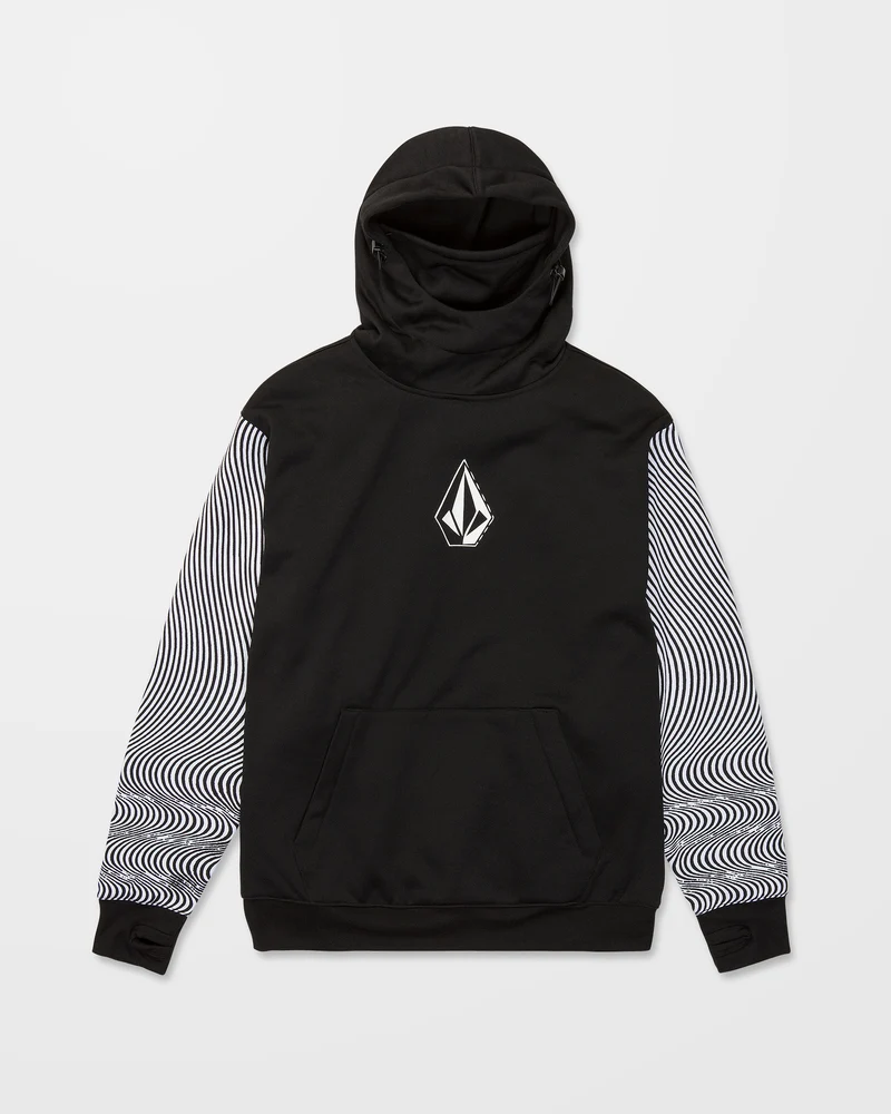 Hydro Riding Kapuzenpullover - Black/White
