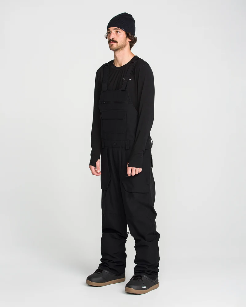 Roan 15K Snow-Latzhose - Black