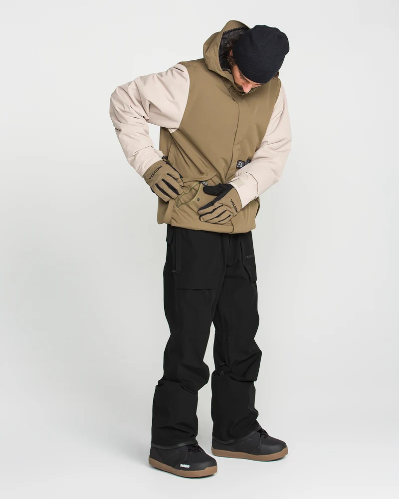 Roan 15K Snow-Latzhose - Black