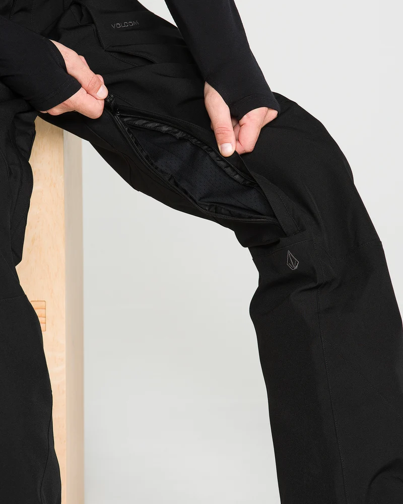 Roan 15K Snow-Latzhose - Black