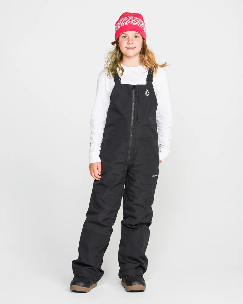 Barkley Insulated 10K Latzhose - Black - (KINDER)