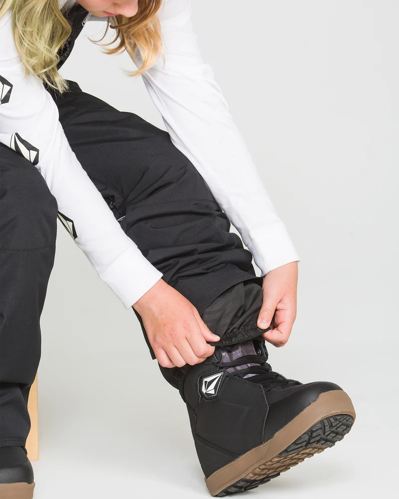 Barkley Insulated 10K Latzhose - Black - (KINDER)