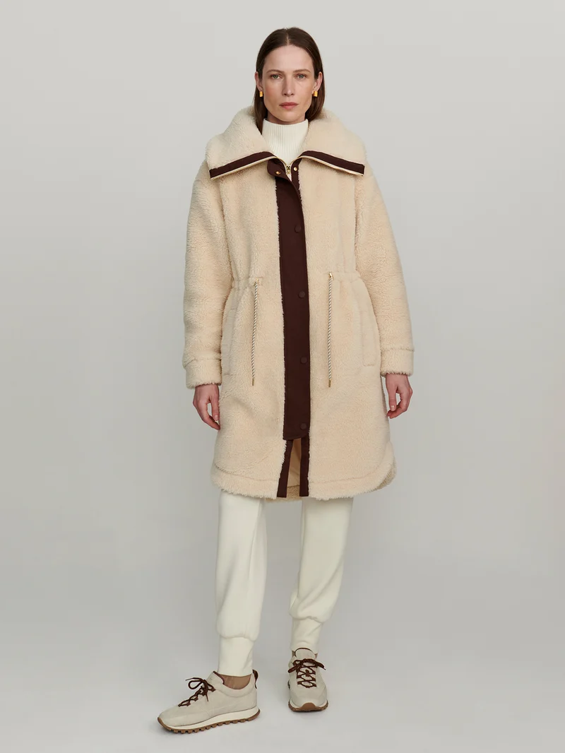 Jeremy Long Sherpa Coat