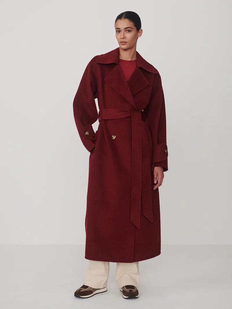 Helston Long Belted Coat
