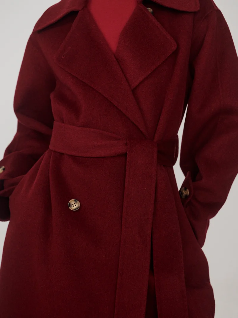 Helston Long Belted Coat