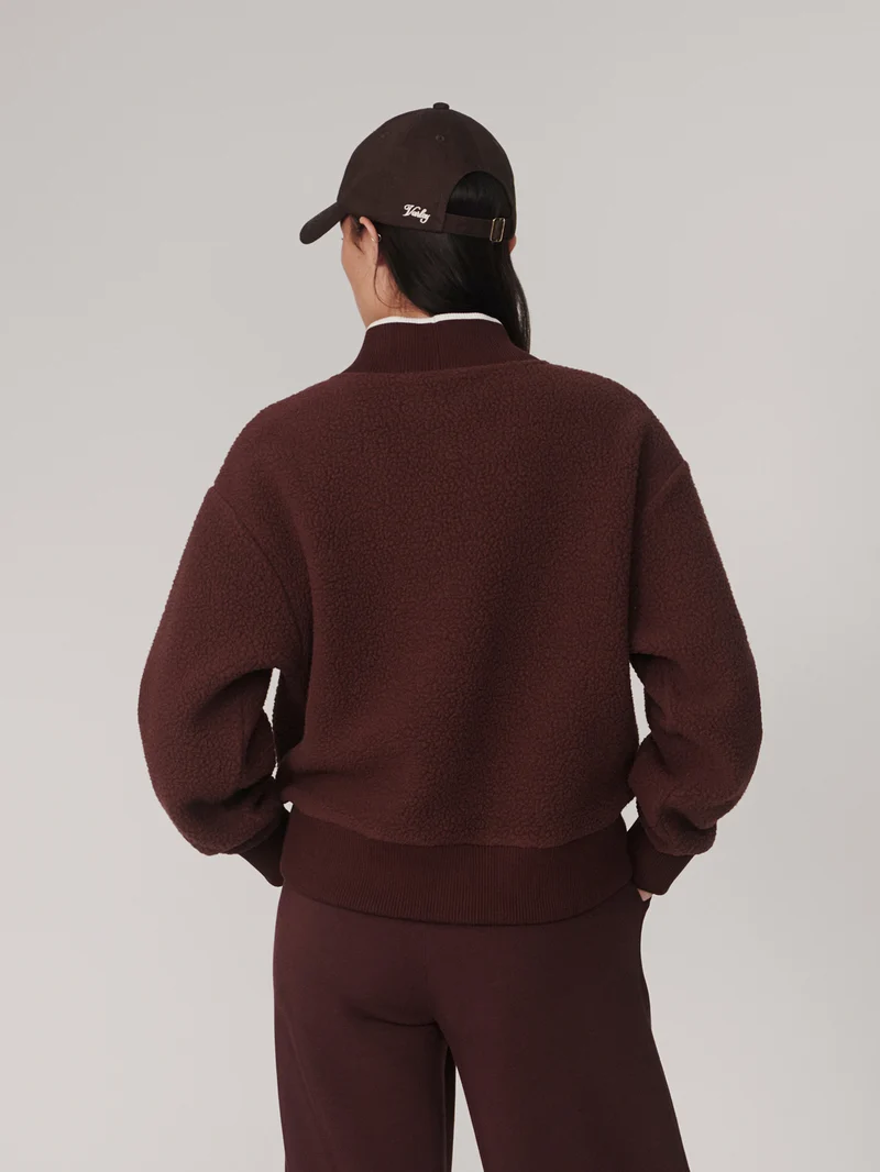 Brenna Button Neck Fleece