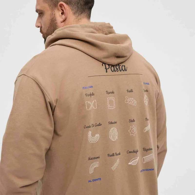 Allsize Kapuzen-Sweatjacke Übergröße Herren Braun