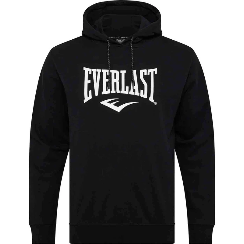 Allsize Everlast Hoodie Herren Übergröße 4XL - 7XL, schwarz Original Lizenz