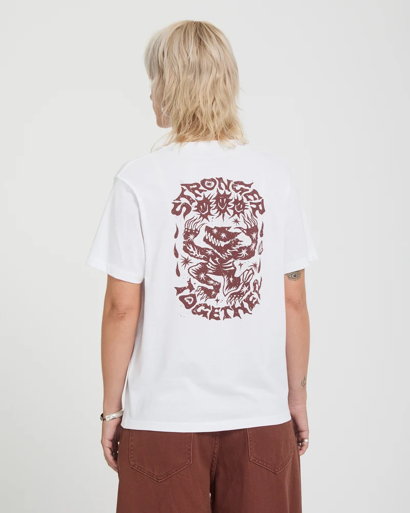 Radical Daze Up T-Shirt - White