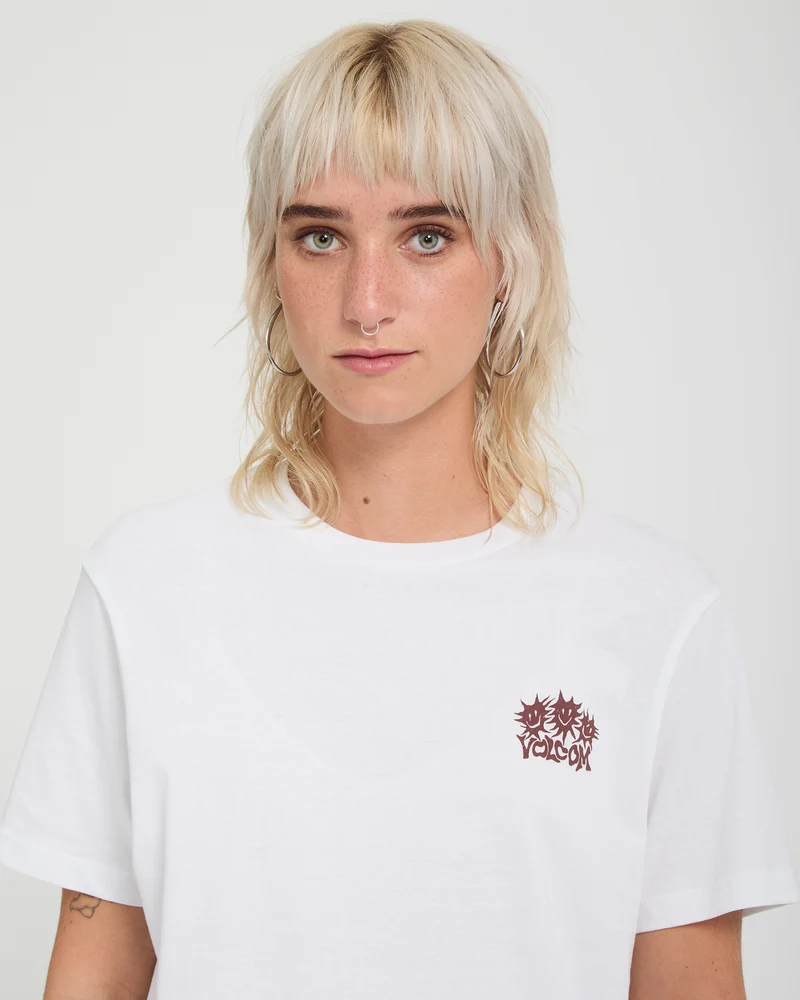 Radical Daze Up T-Shirt - White