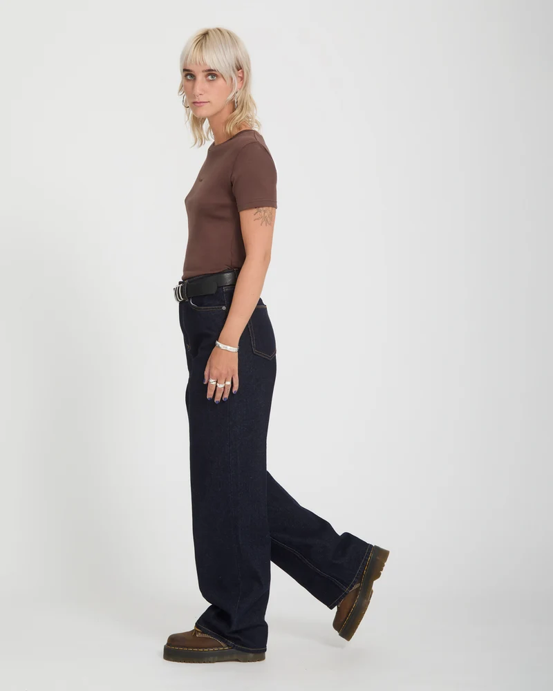 Volcom Stone Tight T-Shirt - Tobacco Brown