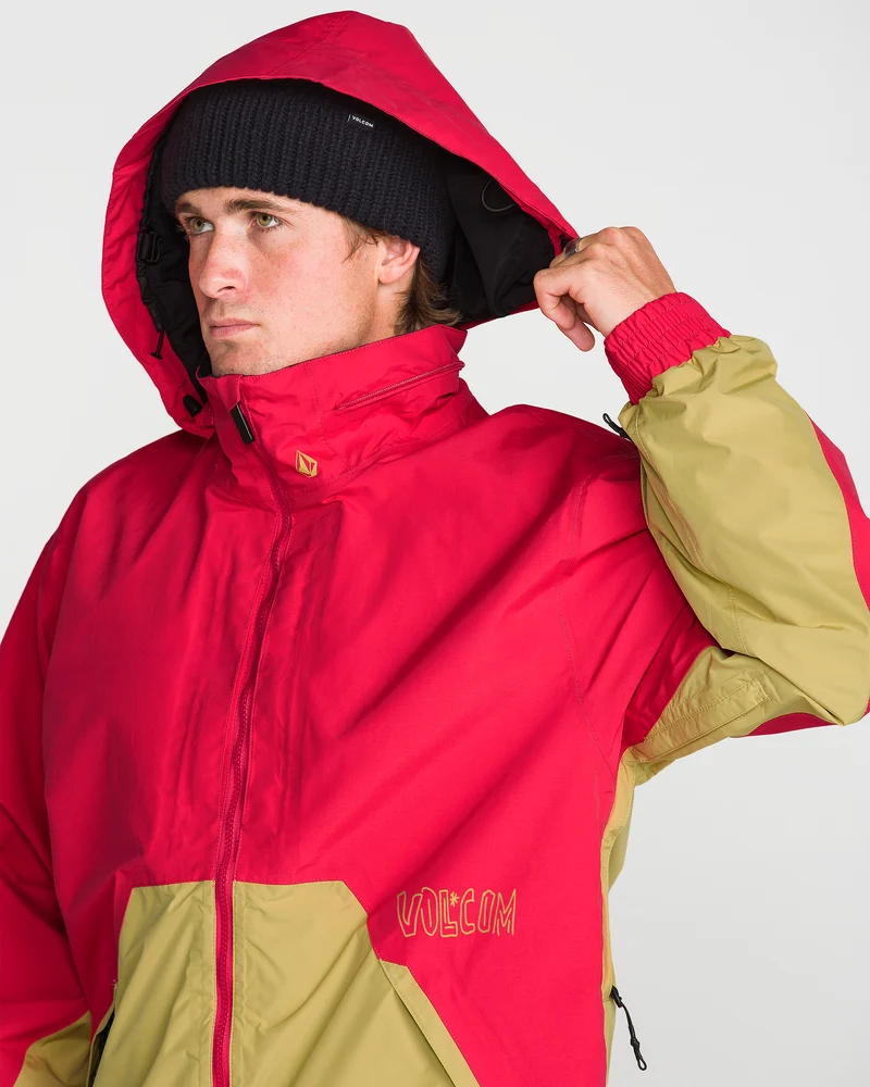 Longo Gore-Tex Jacke - Bright Cherry