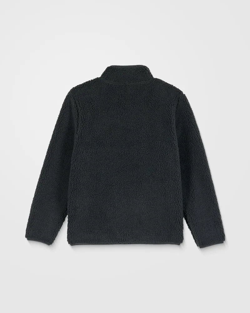Storm Stone Zip Sherpa - Asphalt Black - (KINDER)