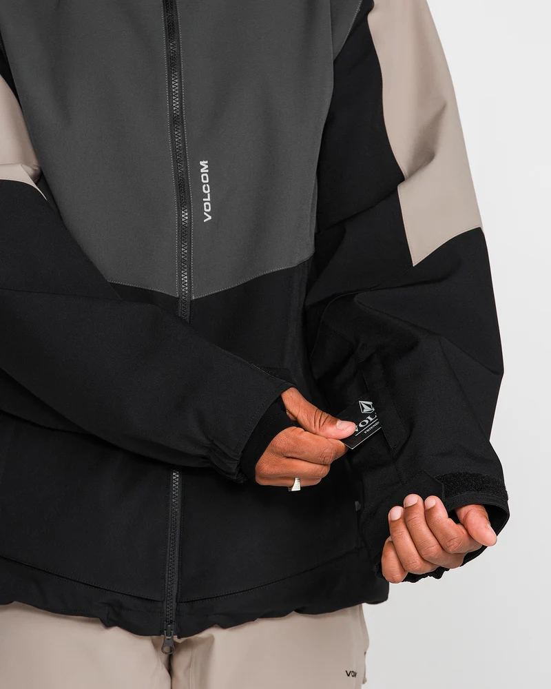 Brighton Full Zip 15K Jacke - Dark Grey