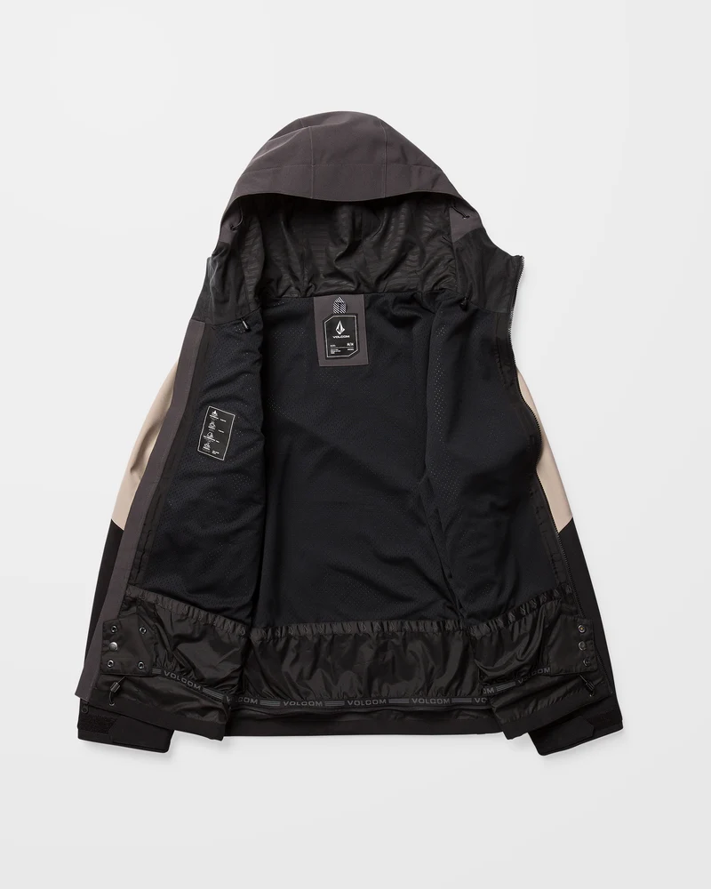 Brighton Full Zip 15K Jacke - Dark Grey