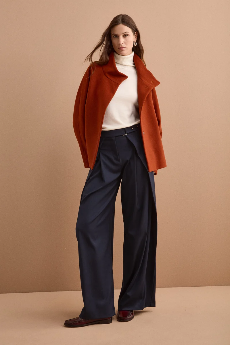 Cappotto Corto in Lana e Cashmere - COCCIO