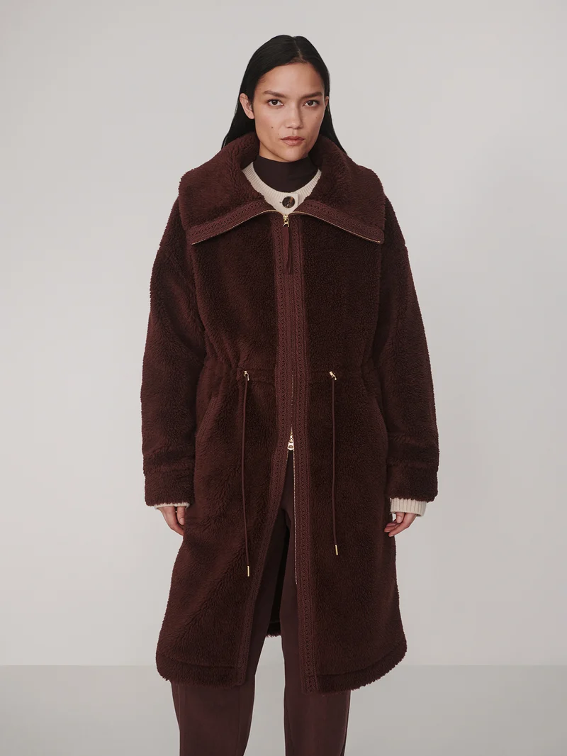 Bennet Long Sherpa Coat