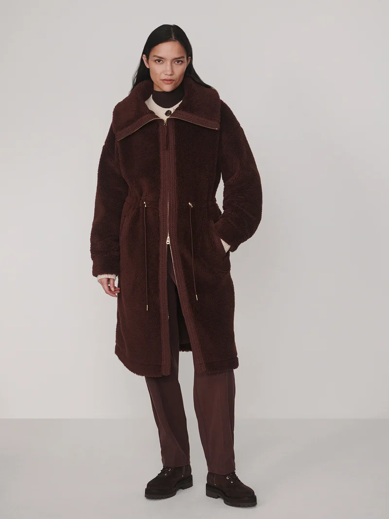 Bennet Long Sherpa Coat