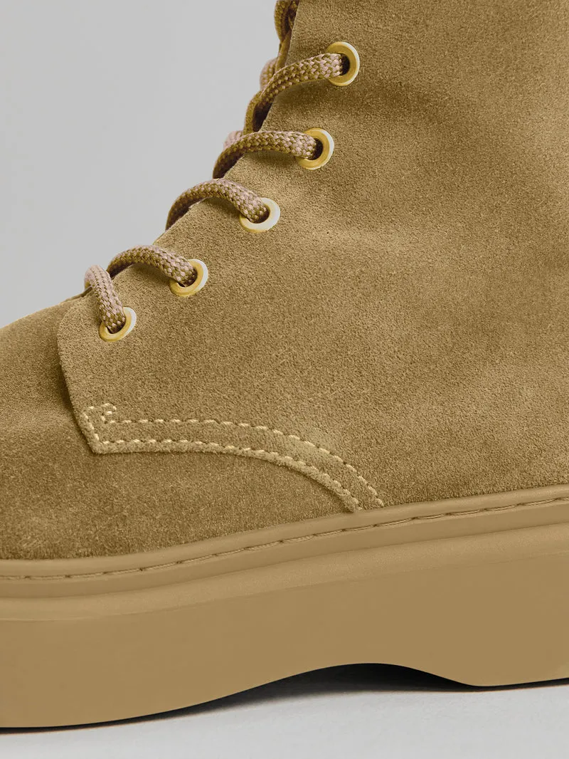 Arno Lace Up Suede Boot
