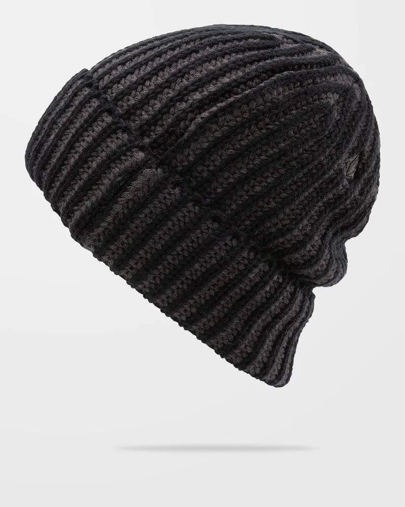 Knit Stoned Beanie - Dark Grey