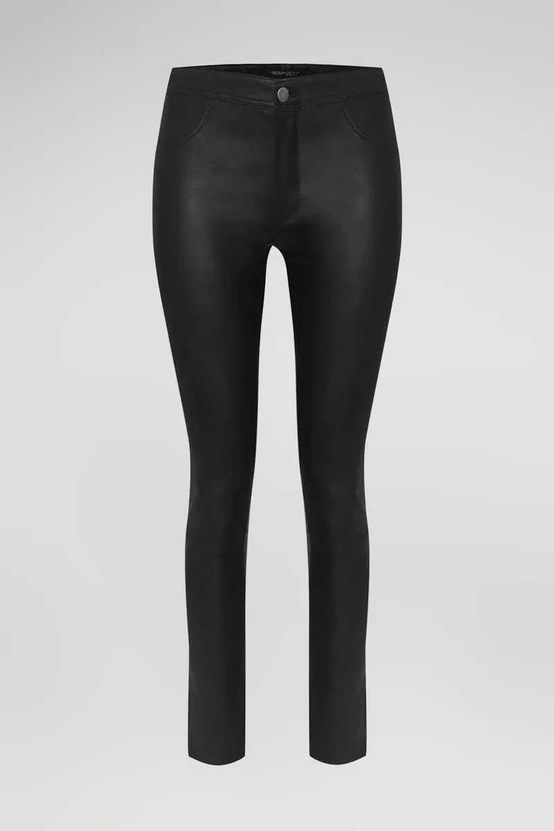 Anais - Schwarze Lederhose