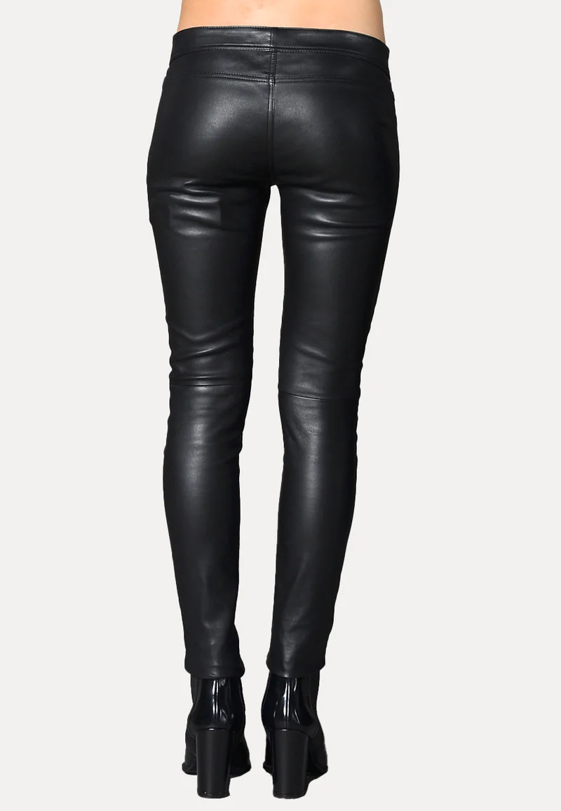 Anais - Schwarze Lederhose