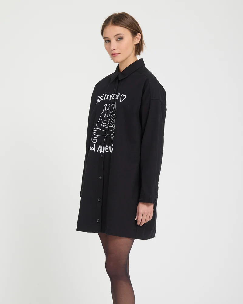 Ozzy Kleid - Black